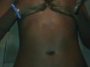 SLURPING ON FREAKY EBONY CHOCOLATE LIL TITTIES LATE NIGHT!!!!!!!