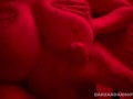 Playing with my big natural tits, female masturbation, female orgasm, long beautiful moan, and cum