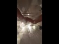 webcam under bath. girlfriend after sex in shower