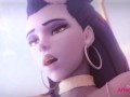 Lewd 3d animation bundle with Overwatch babes by Xordel