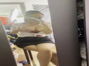 Horny big tits Artemisia Love smoking on set Twitter:Artemisialove9 IG:Artemisialove_real