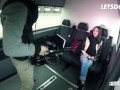 Euro Beauty Lullu Gun Sucks And Rides Big Dick Chauffer In Nasty Traffic Sex Action - LETSDOEIT