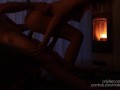 Intense Romantic Sex by Fireplace