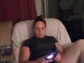 This Slut Just Doesn't Care (upskirt and panty tease)