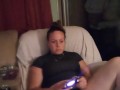 This Slut Just Doesn't Care (upskirt and panty tease)