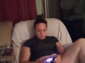 This Slut Just Doesn't Care (upskirt and panty tease)