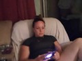 This Slut Just Doesn't Care (upskirt and panty tease)