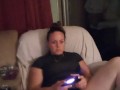 This Slut Just Doesn't Care (upskirt and panty tease)