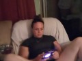 This Slut Just Doesn't Care (upskirt and panty tease)