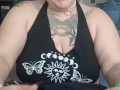 getting deep throated by horny, Red headed, BBW, cam girl.
