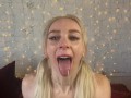 Cute Slutty Ahegao Face Blowjob With Cum Countdown  - Remi Reagan