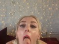 Cute Slutty Ahegao Face Blowjob With Cum Countdown  - Remi Reagan