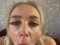 Cute Slutty Ahegao Face Blowjob With Cum Countdown  - Remi Reagan