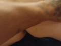 Amateur Sexy Secretary Sucks and Fucks While Moaning and Squirting On Dick