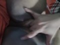 I'm sucking my cock toy