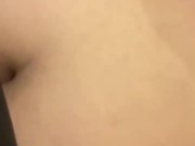 Backshots in her bathroom