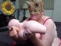 Horny Kinky Big Ass BBW Step Mom Like To Watch Step Daughter Sex Doll Fuck  By Dildo Fucking Machine