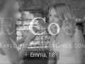 ExCoGi - Hot Blonde Emma Gets Rimmed And Fucked On Camera For The Fist Time