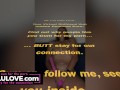 Babe talks dirty while edging with vibrator masturbation JOI begging YOU to cum home & fuck her - Lelu Love