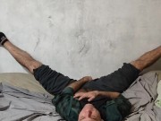 I listen to music and relax