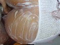 with my ass all soapy with foam in the bath he fucks me until i ejaculate,i like to fuck in the bath