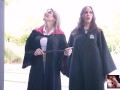 Amiee Cambridge and Cory Chase in Wizarding Milf Sluts - a Potter Parody