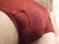 Underwear looking good (cum stains)