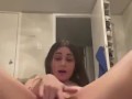 Little Loud Girl Fingers Herself Until She Cums