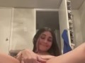 Little Loud Girl Fingers Herself Until She Cums
