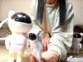 Petite Babe Masturbates with her new Astronauts Toys & then Piss on them/ Intergalactic Porn