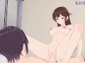 Chizuru Mizuhara and I have intense sex in the bedroom. - Rent-A-Girlfriend Hentai