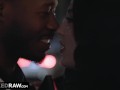 BLACKEDRAW Inked babe takes on black cock