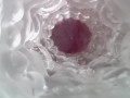 Sweet creampie in vagina. Super internal camera