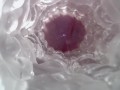 Sweet creampie in vagina. Super internal camera