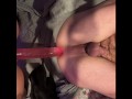 Latina Pegging sub husband