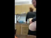 Fucking stepsister while she cooking