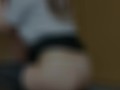 【仕事中のOLがフェラ抜き】究極の斜め後ろアングル！尻好きにはたまらないエロ尻突き出しバキュームフェラ！口内発射！