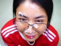 Big Facial for Asian Working Girl