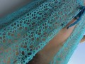 NET Dress Fetish #  PEE at the balcony