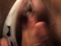 emmy sex touching herself with the giant and very hot pussy.