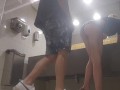 Cheating with my ex wife in public bathroom while my new wife is shopping