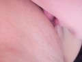 PINK VIRGIN CUNILINGUS // Slobbering pussy licking
