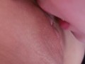 PINK VIRGIN CUNILINGUS // Slobbering pussy licking