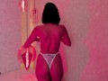 Teasing you in SFW / Striptease by Latina Big Ass