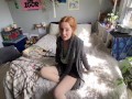 sexy ginger ballerina seduces you