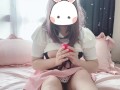 【初投稿】Gカップパイパン清楚女子大生風♥イクまでノーカット淫乱オナニー💗まんぐり返しで局部丸見え💗 素人 日本人