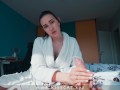 oops, did Jerk on Stepmother? Caught step son twice cum inside young stepmom ❤︎ Surprise hot fuck