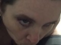 Suckling out daddy’s cumload 💦