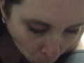 Suckling out daddy’s cumload 💦