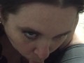 Suckling out daddy’s cumload 💦